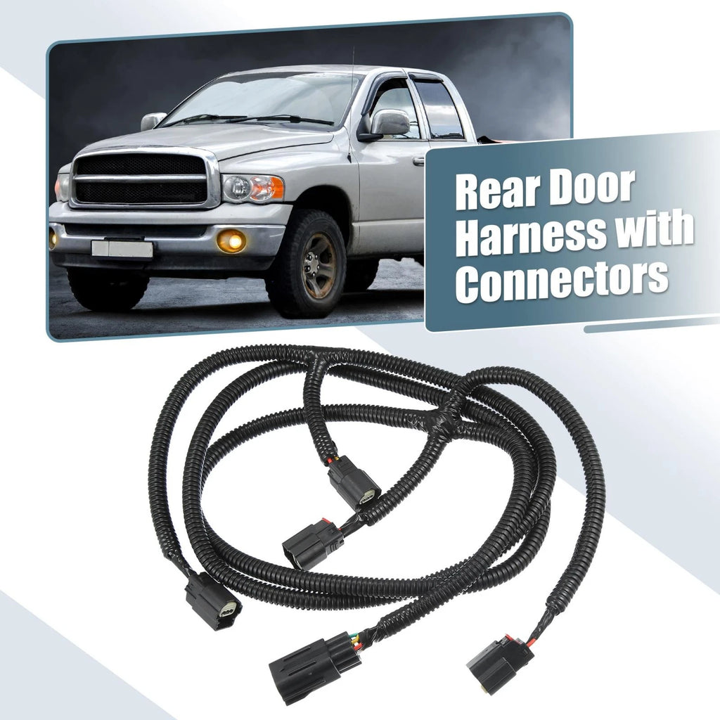 Rear Park Assist Wiring Harness Replacement for Dodge Ram 1500 2500 3500 (2013–2020)