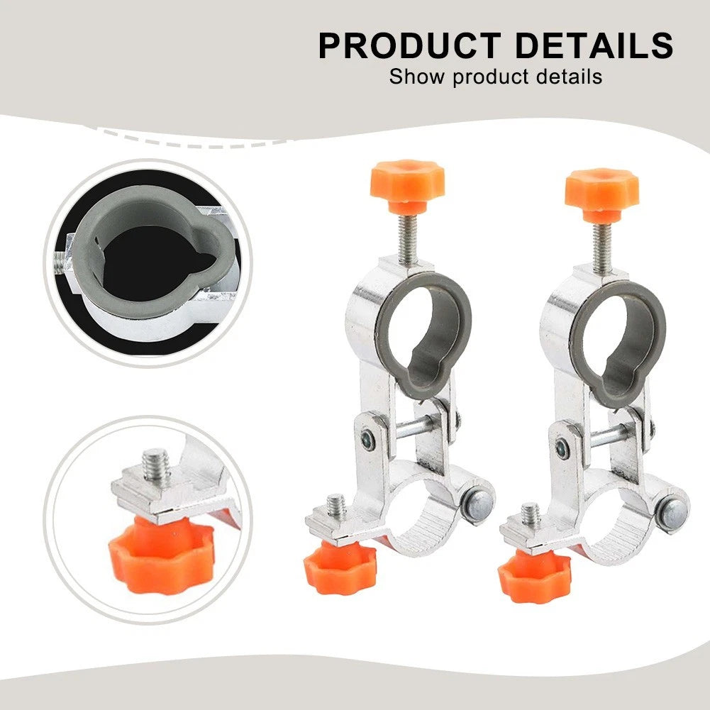 2X Umbrella Clips for Camping and Fishing Chairs