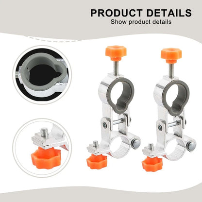 2X Umbrella Clips for Camping and Fishing Chairs