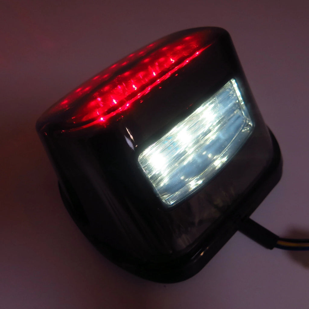 Tail Brake Light for Harley FLST FLSTF FLSTSB FLSTC (2000–Present) Smoke Lens