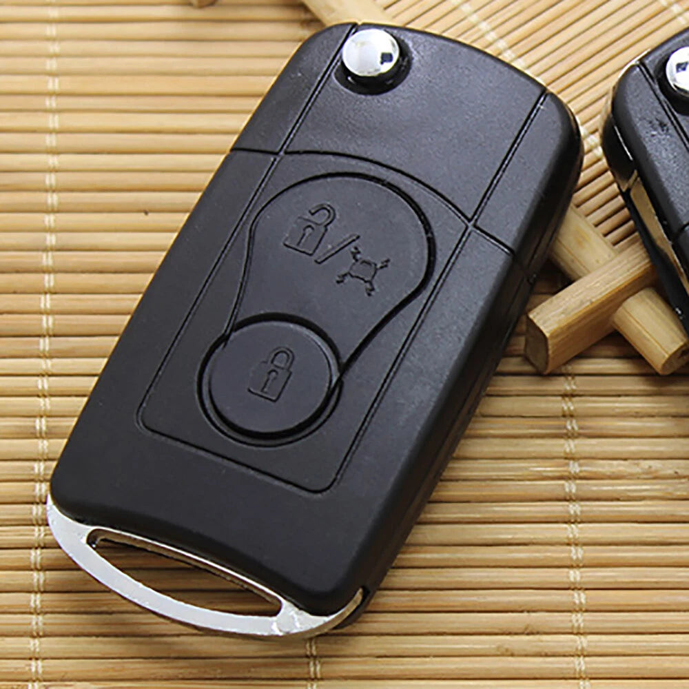 2 Button Durable Remote Key Shell Case for SsangYong Actyon Kyron Rexton