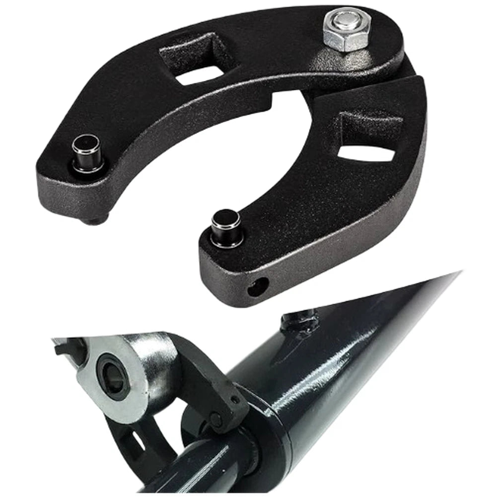 Hydraulic Seal Installation Tool Set Featuring Steel Construction for Case Use