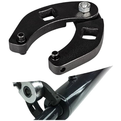 Hydraulic Seal Installation Tool Set Featuring Steel Construction for Case Use