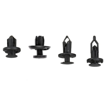 40pcs Car Retainer Push Pin Rivet Fasteners Trim Moulding Clip Kit