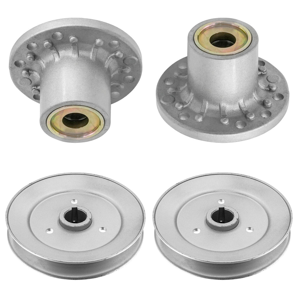 Deck Spindle and Pulley Replacement for Exmark Metro 36 inch (2000–2006)