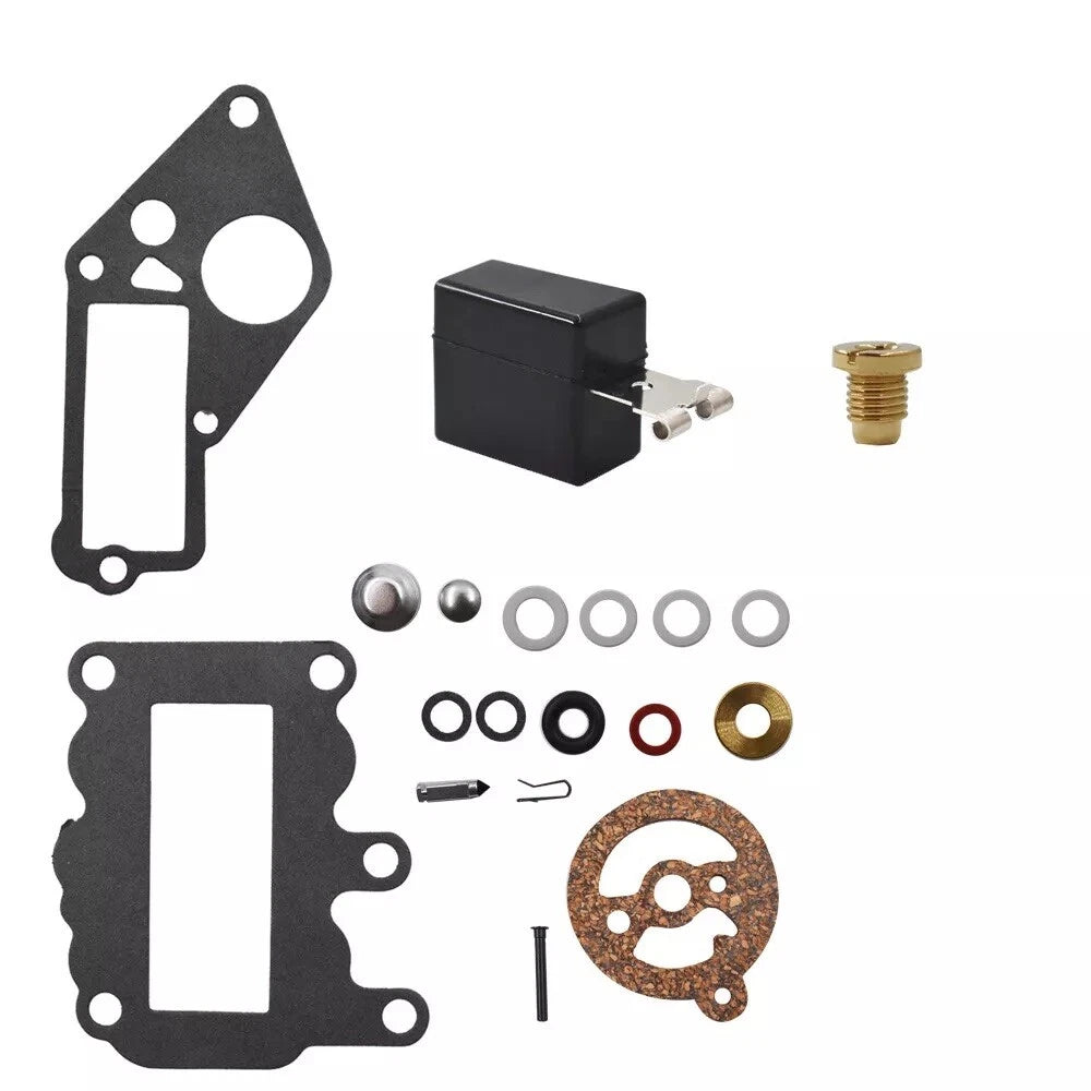 Carb Kit with Float for Johnson Evinrude OMC Outboard (382048)