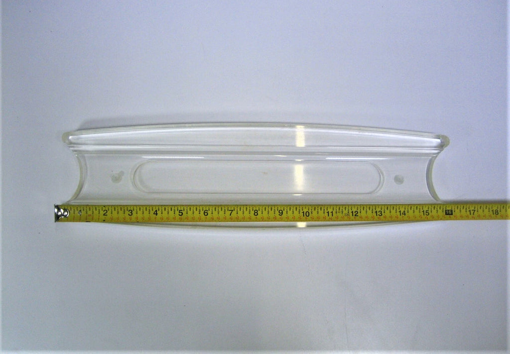 Polycarbonate Clear Step for Oval-Shaped Marine Ladders (16.5" x 4.5")