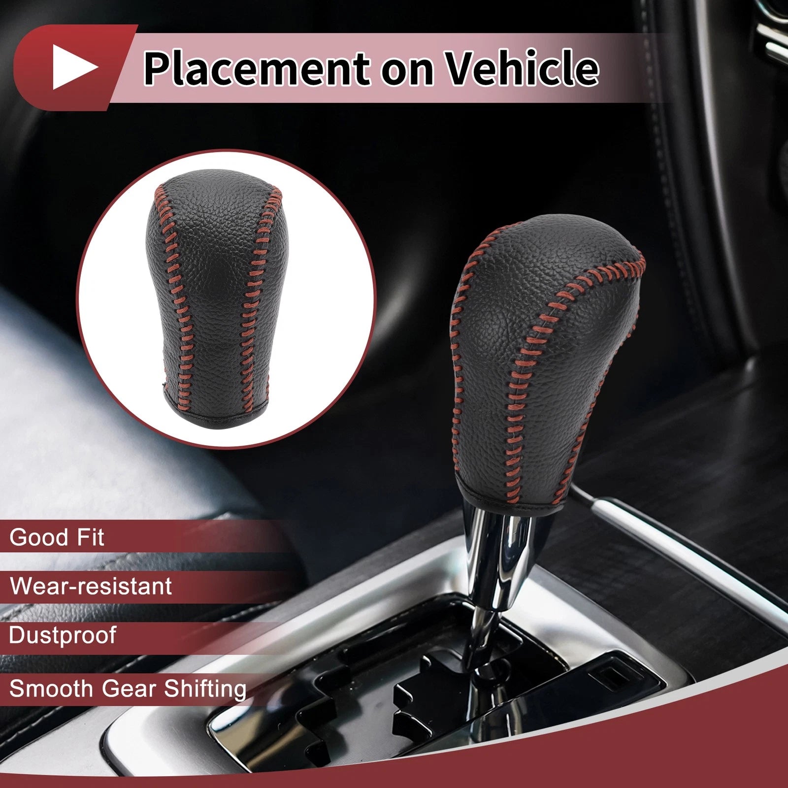 Gear Shift Knob Cover Replacement for Mazda CX-5 (2013–2014)