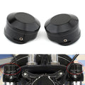 Black Upper Fork Stem Nut Cover Cap For Harley Softail Breakout FXBR FXBRS 18-23
