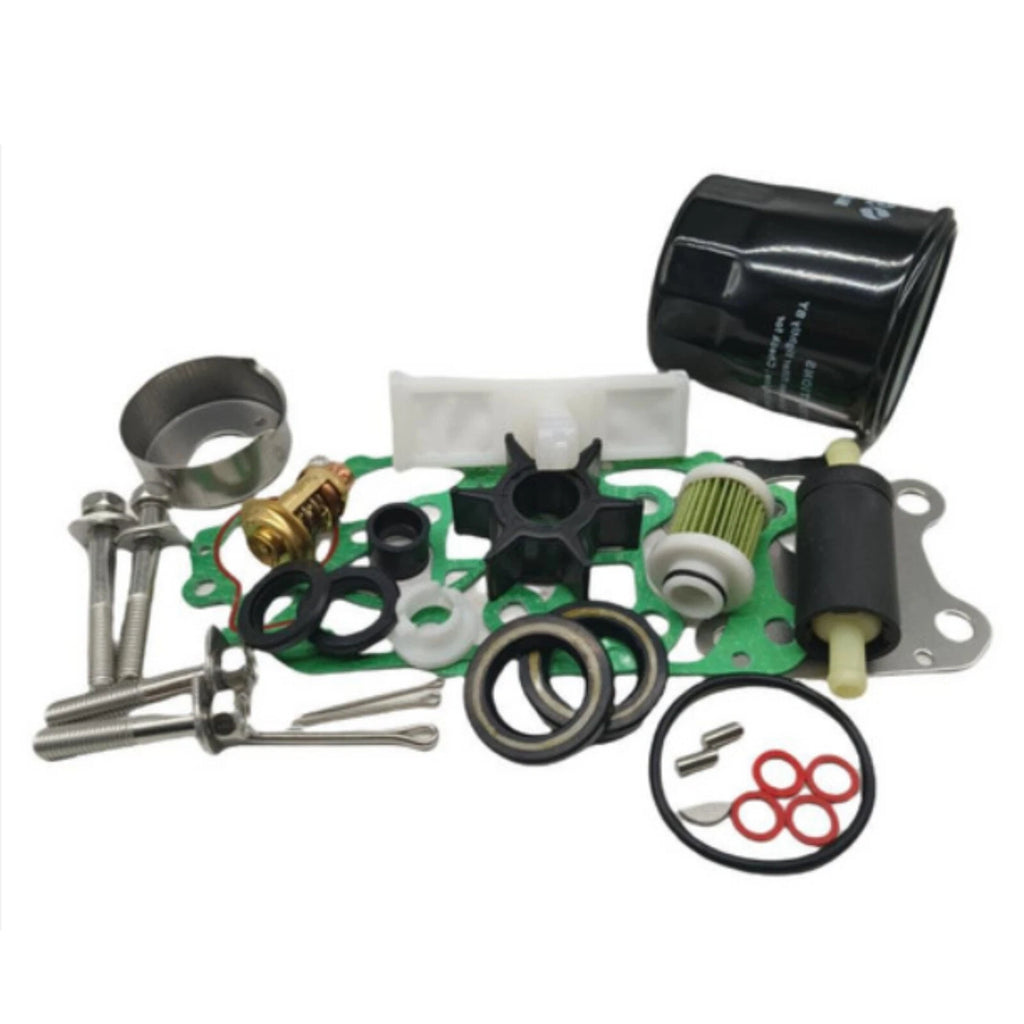 Outboard Maintenance Kit for Yamaha 4-Stroke 70HP F70A - Thermostat, Oil, Fuel Filter