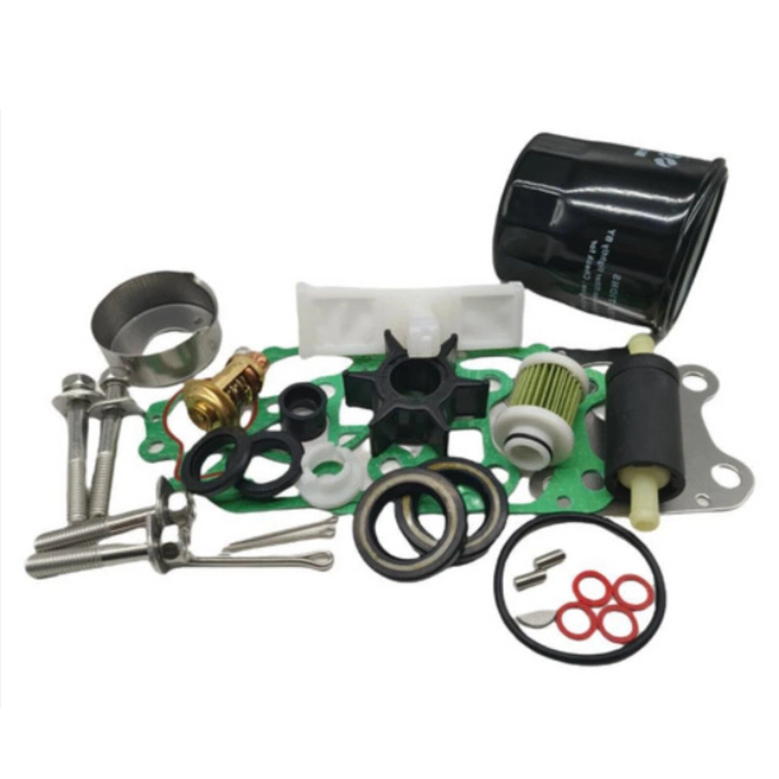 Outboard Maintenance Kit for Yamaha 4-Stroke 70HP F70A - Thermostat, Oil, Fuel Filter