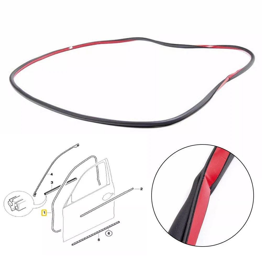 Robustly Built Front Door Sealing Strip Compatible with For BMW Models Only