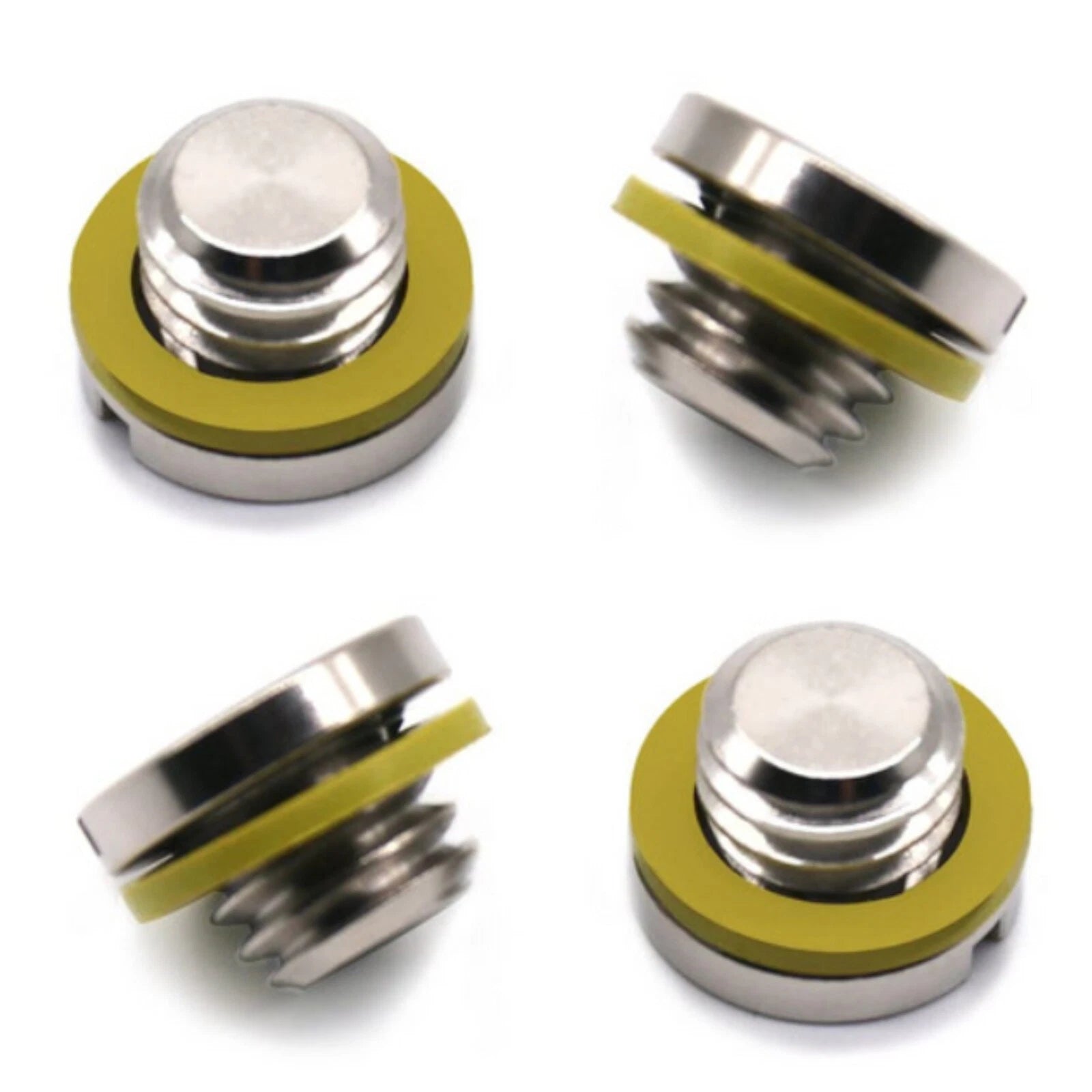 Set of 4 Lower Unit Drain Plug Gearcase Screws for Mercury (18-2244, 10-79953A2, 79953Q2)