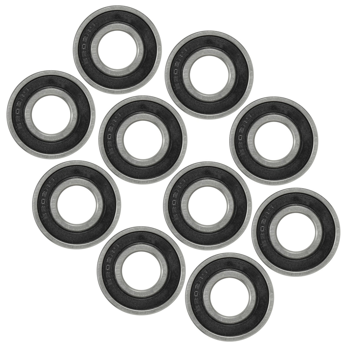 Rubber Sealed Ball Bearing Replacement for Caltric 35x15x11mm (6202-2RD)