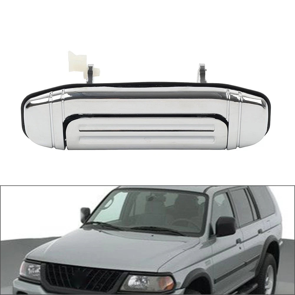 Chrome Front Right Outer Door Handle for Mitsubishi Pajero (1992–1998)