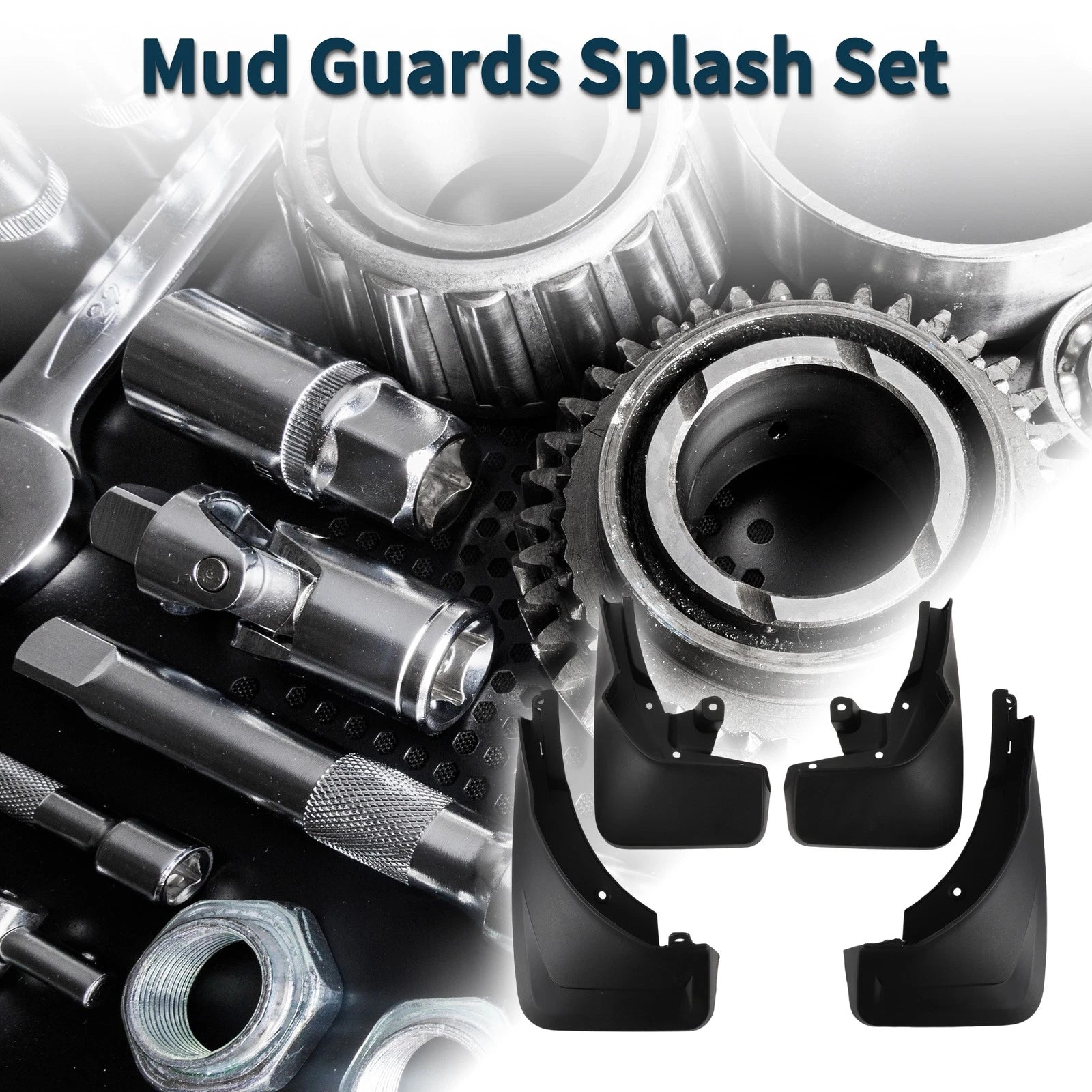 Mud Flaps Splash Guards 1 Set Mud Guards for Mercedes Benz GLE (2015–2024)
