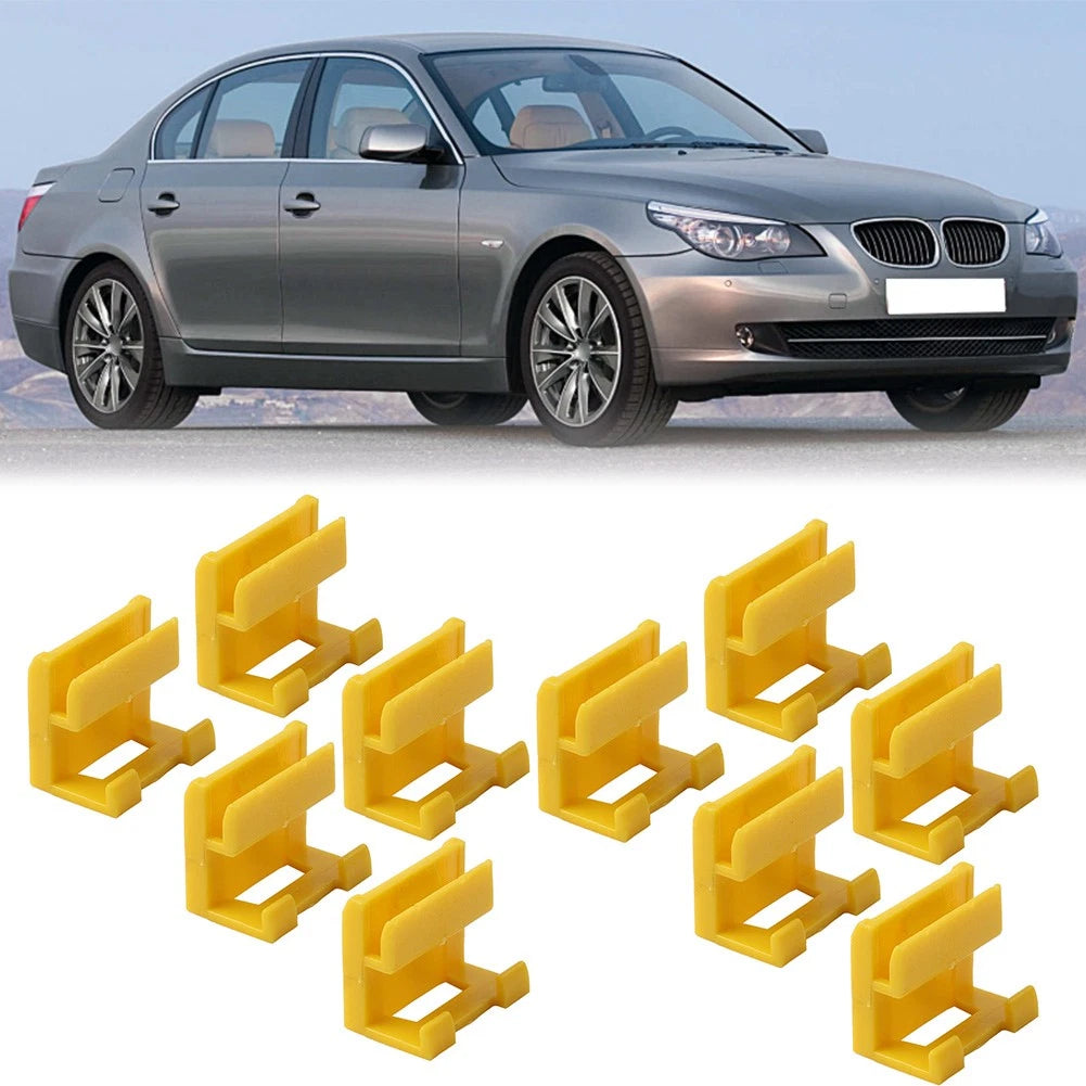10Pcs Sill Side Skirt Rocker Panel Trim Clips for BMW E60 E61 E92 E93