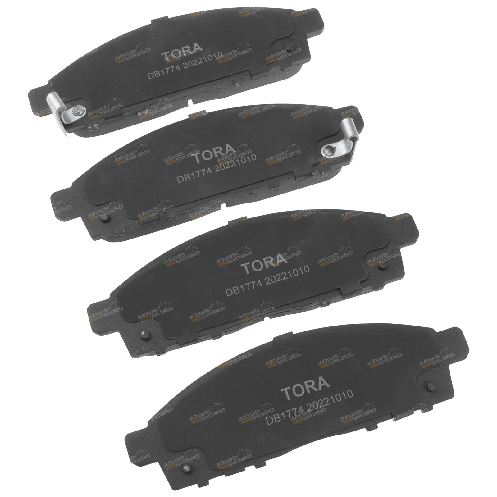 Front Disc Brake Pad Set for Mitsubishi Challenger (2009–2015)