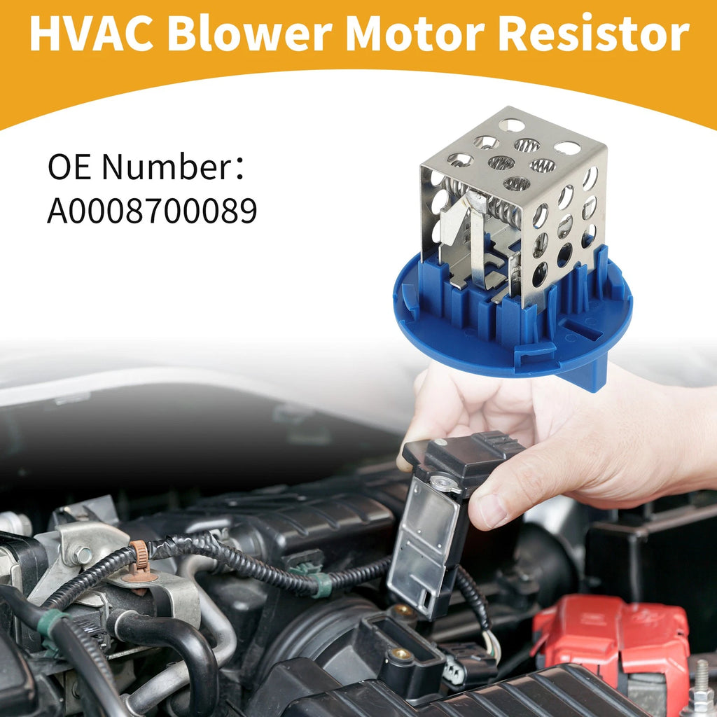 HVAC Blower Motor Resistor Replacement for Mercedes-Benz W203 (2000–2007)