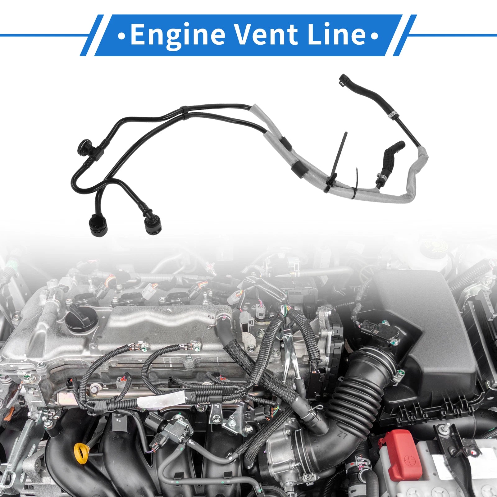 Engine Vent Line for Mercedes-Benz E-Class E200 E250 (2016–2019)