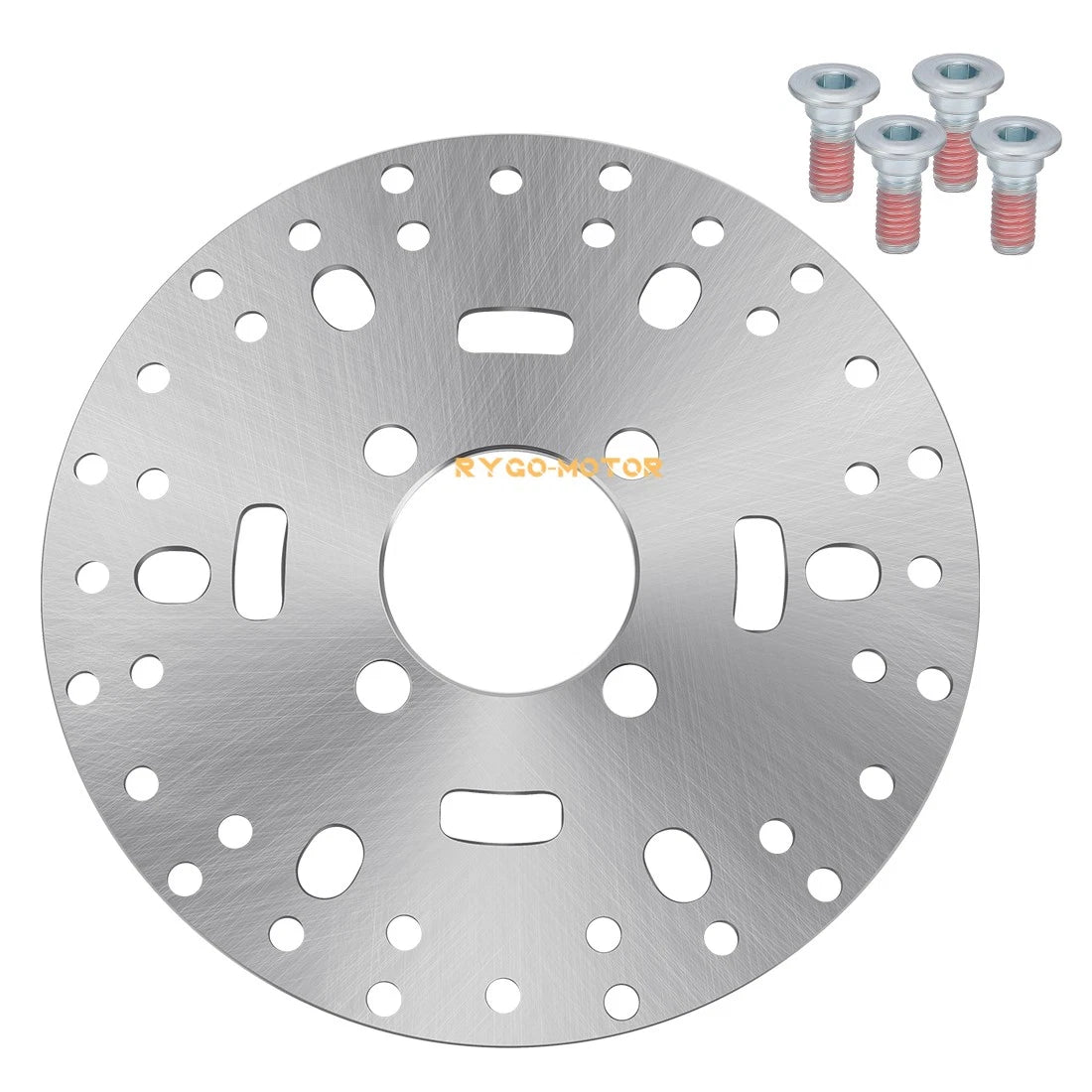 Front Brake Rotor w/Bolts for Yamaha Big Bear Wolverine Grizzly Kodiak (350-400)