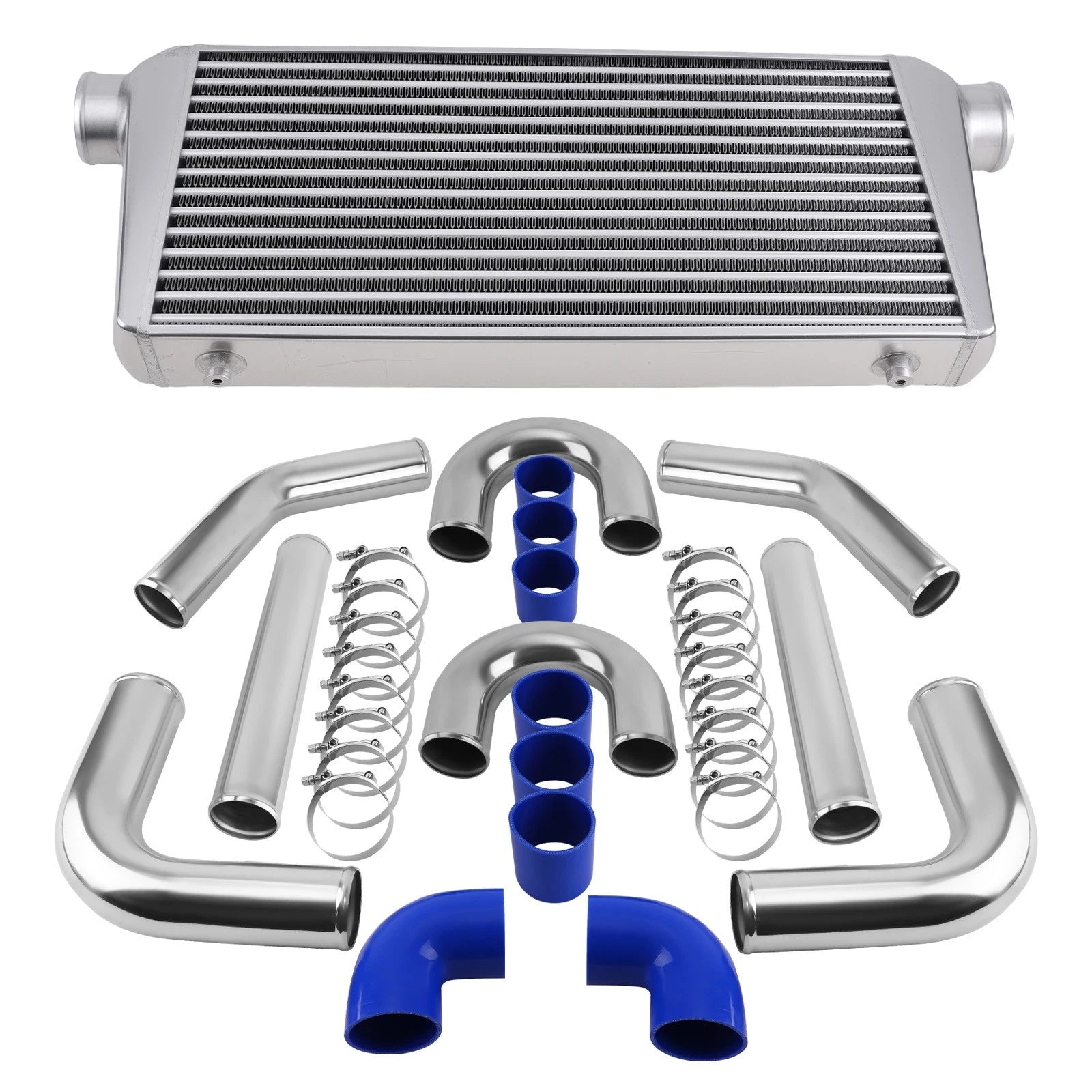 Intercooler + 3" 76mm Turbo Piping Kit for