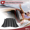 Door Pillar Window Trim Front Rear Left Right for Mitsubishi Outlander (2020–2025)