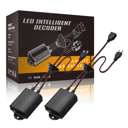 2X H7 LED Headlight Bulb for Canbus Vehicles (No Error, Anti Flicker)