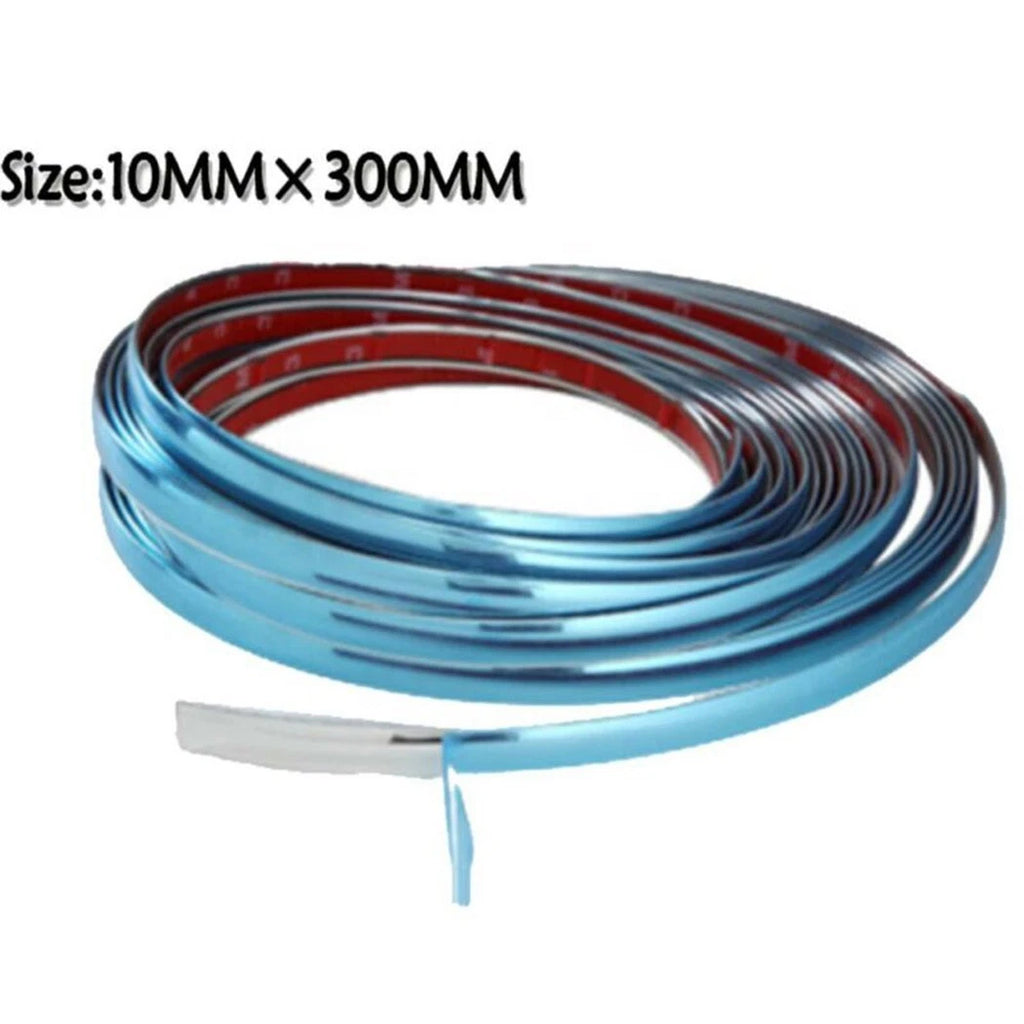 Moulding Trim for 1PCS Silver Soft PVC Plastic