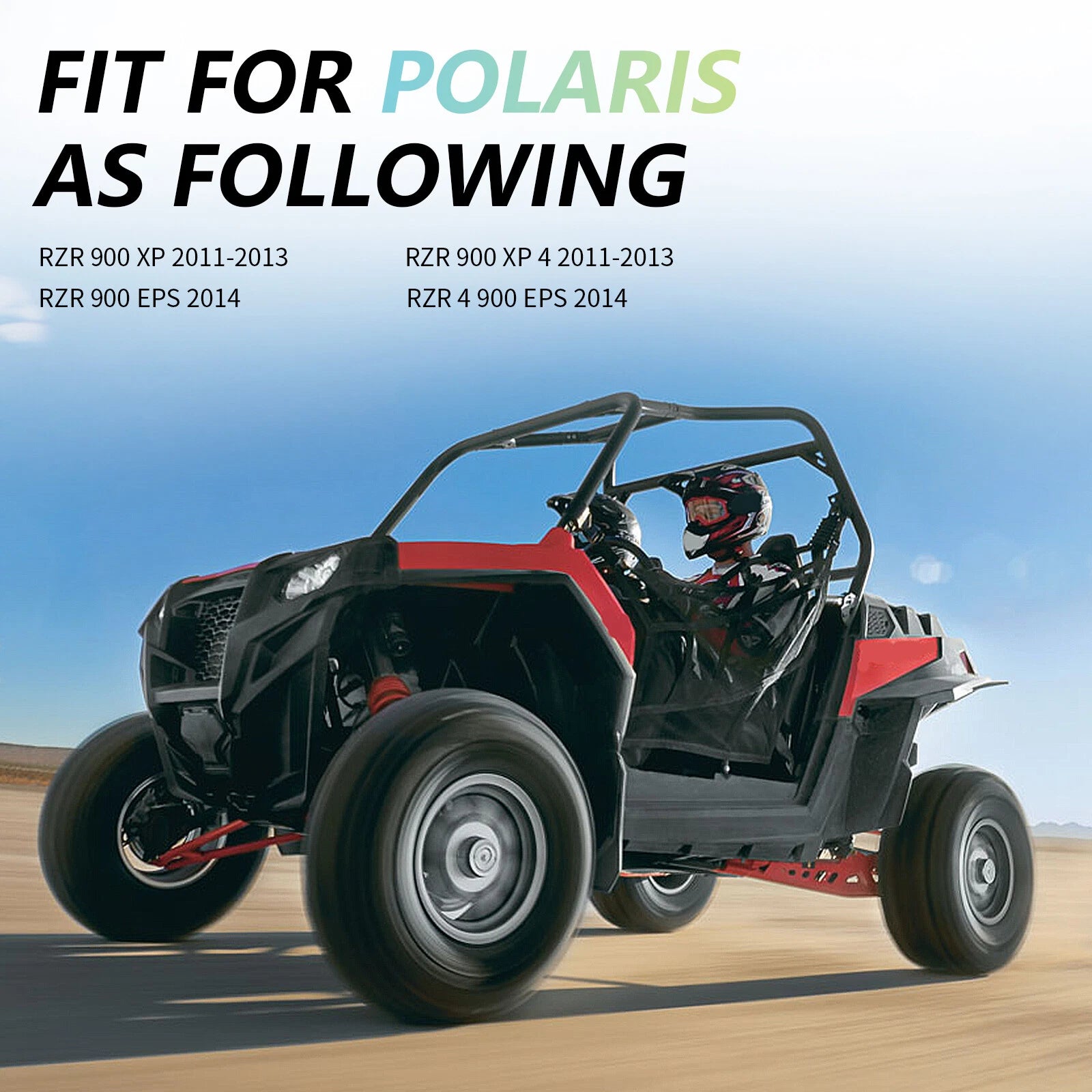 Rear Stabilizer Torsion Sway Bar & Clamp for Polaris RZR 900 XP 4 (2011–2014)