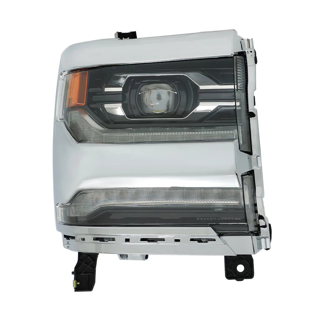 Full LED Headlight for Chevy Silverado 1500 (2016–2018) Chrome RH Side