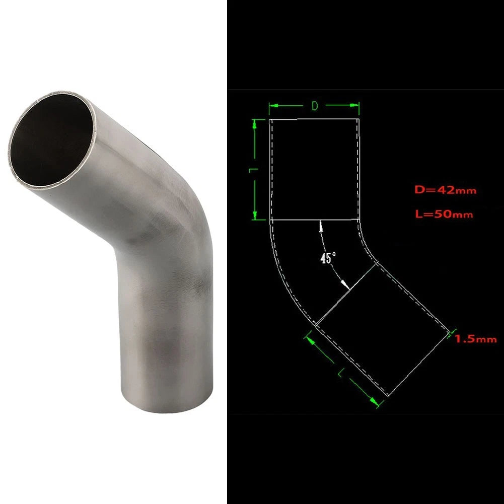 Exhaust Pipe for Specific Needs Degree Bend