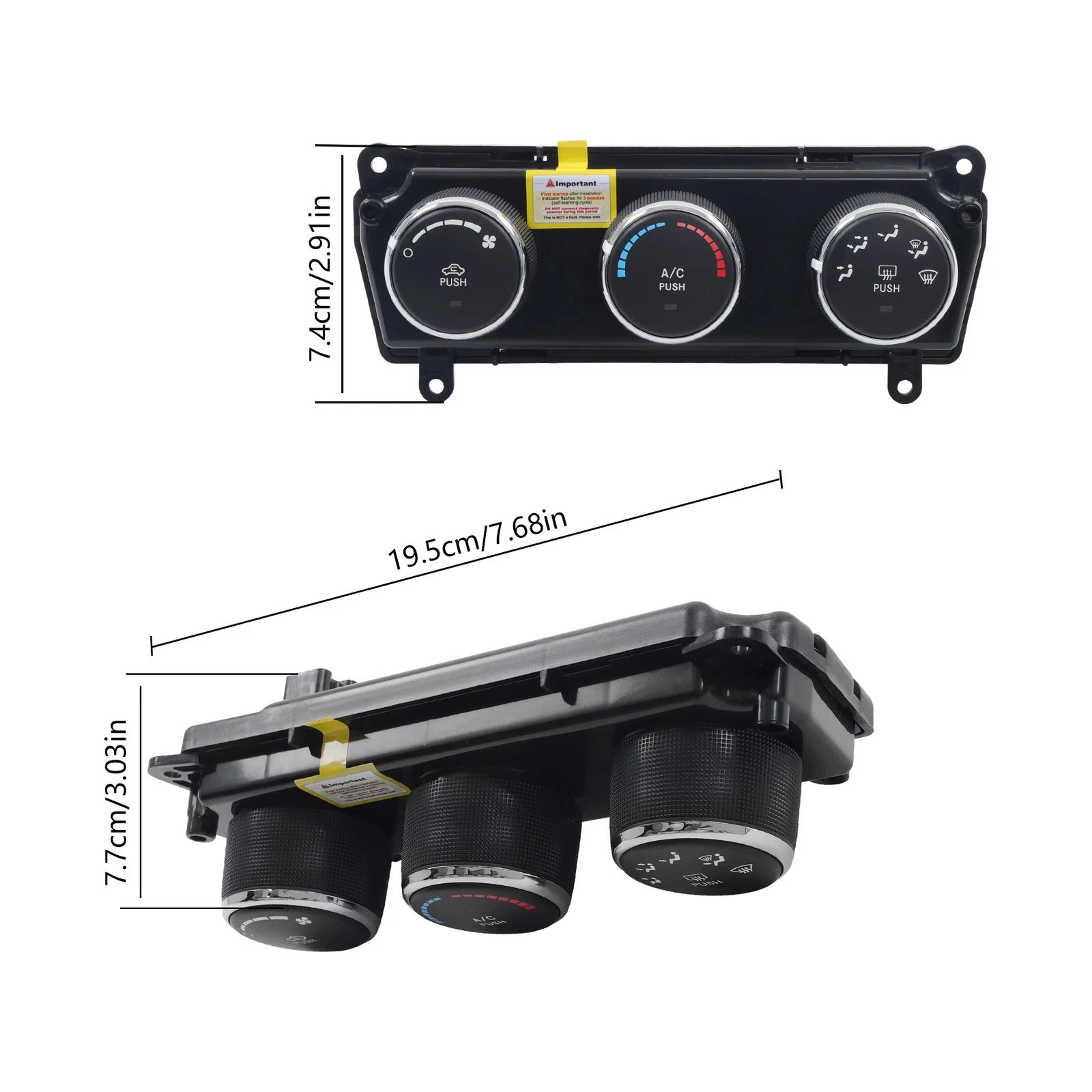 A/C Heater Climate Control Module for Dodge Avenger (2009–2014)