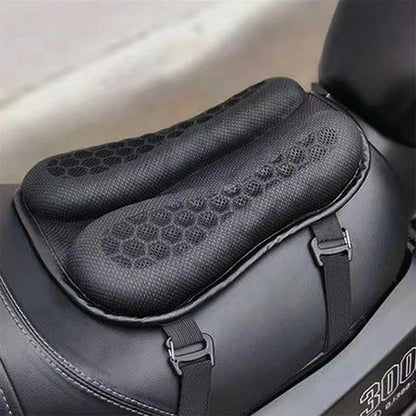 Gel Seat Cushion for Universal Motorcycle (3D Honeycomb Structure)
