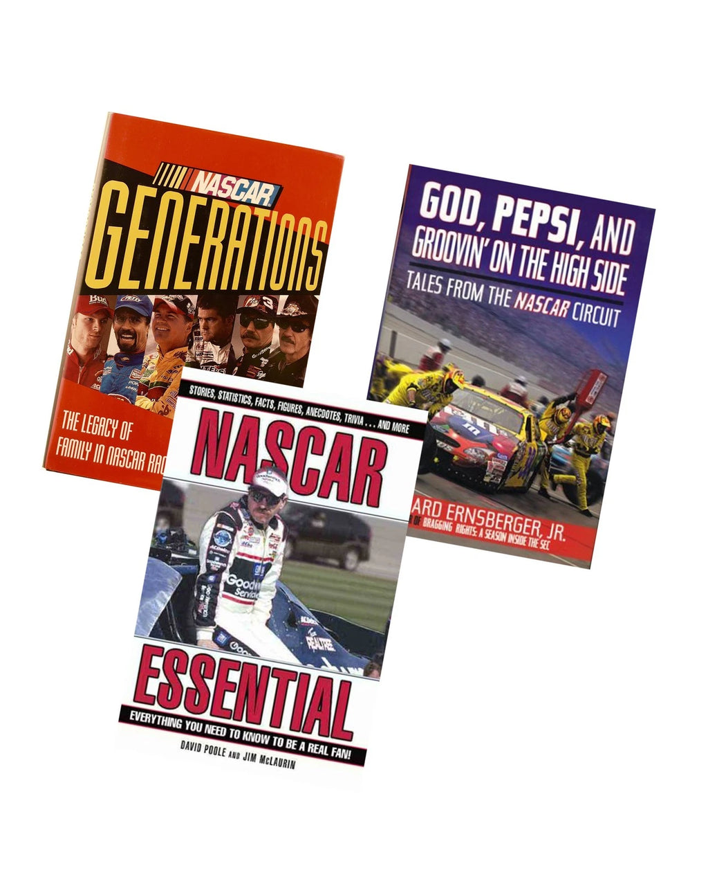 NASCAR 3 Book Set for