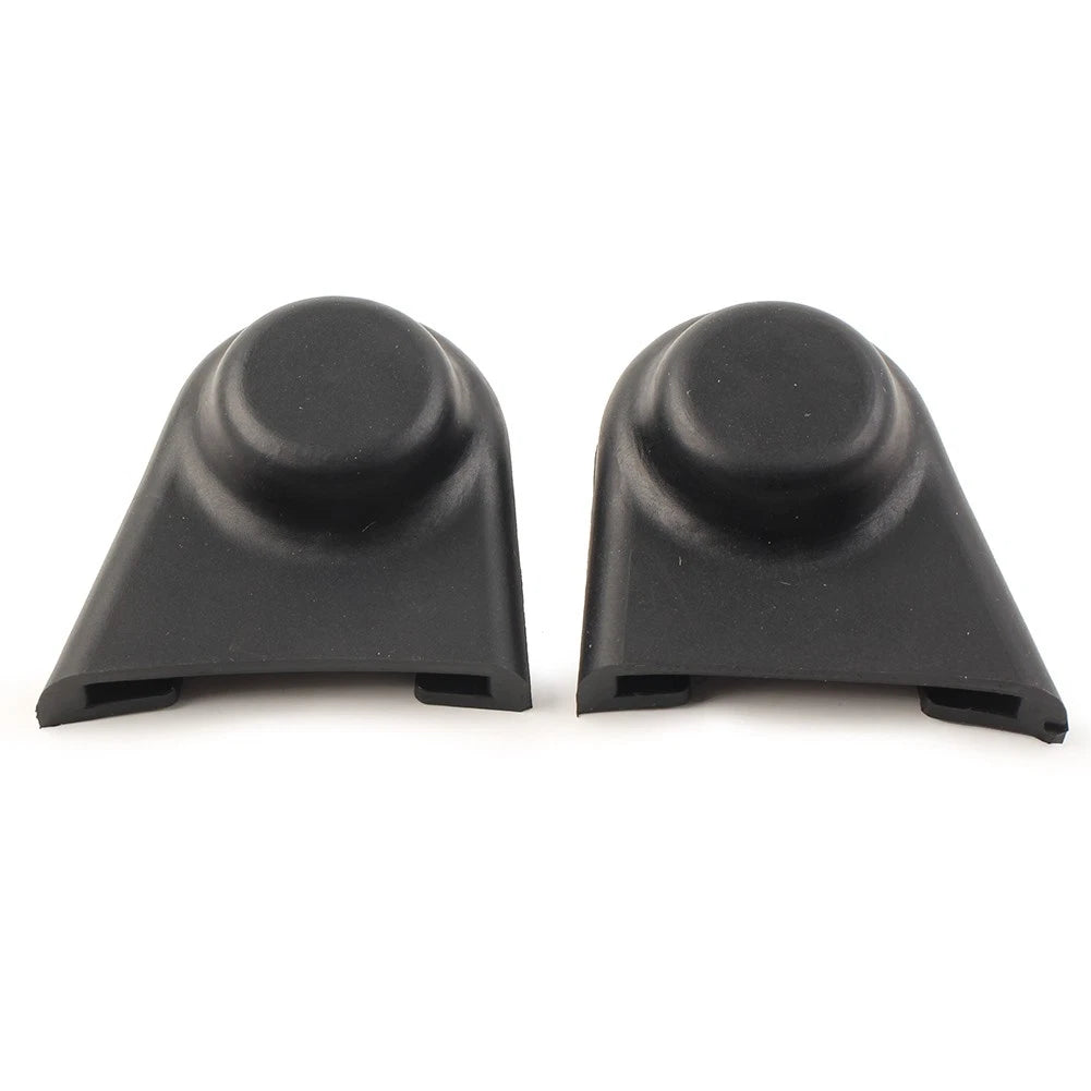 Black Rubber Screw Nut Bolt Covers for Harley Touring Motorcycle