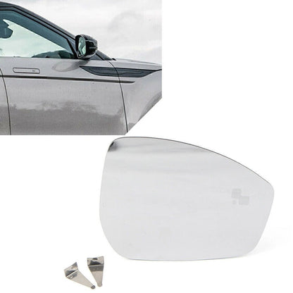 Rearview Mirror Glass w/Blind Spot Right Fit Land Rover Range Rover Evoque 14-18