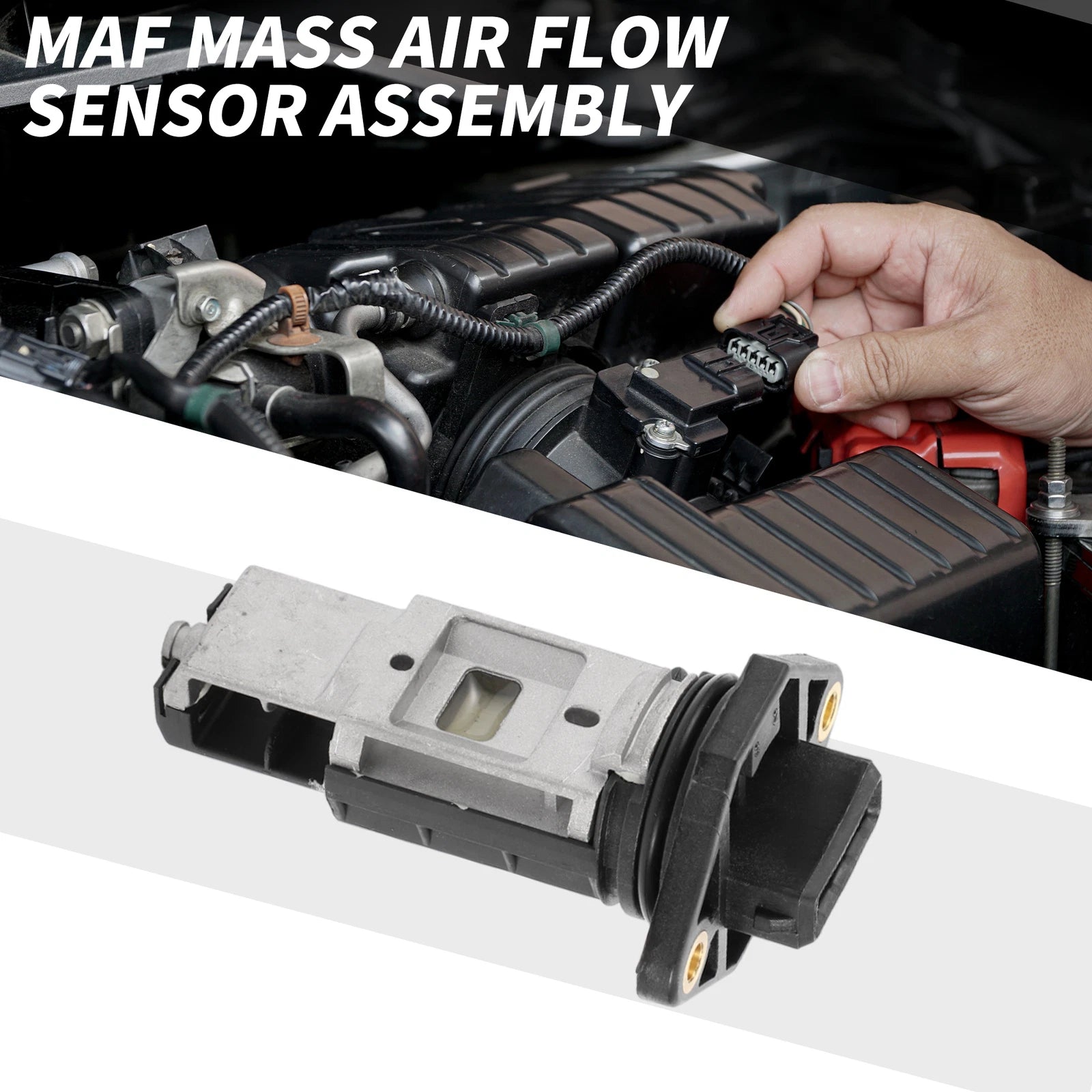 MAF Mass Air Flow Sensor Replacement for Volkswagen EuroVan V6 (1997–2000)