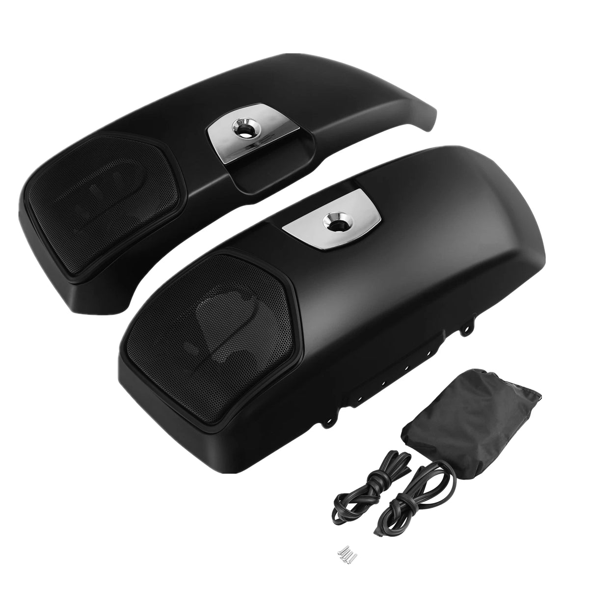 Matte Saddlebag Lids Cover for Indian Chieftain Dark Horse Limited (2019–2025)
