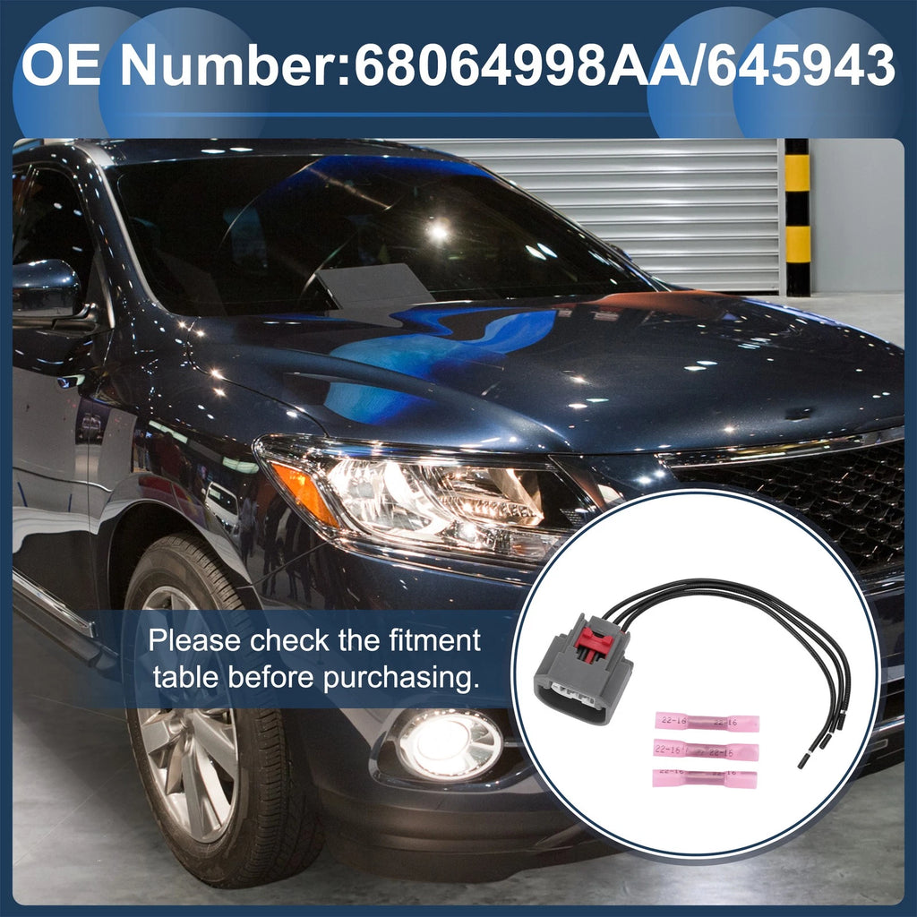 Headlight Wiring Harness Assembly for Dodge Caliber (2009–2011)
