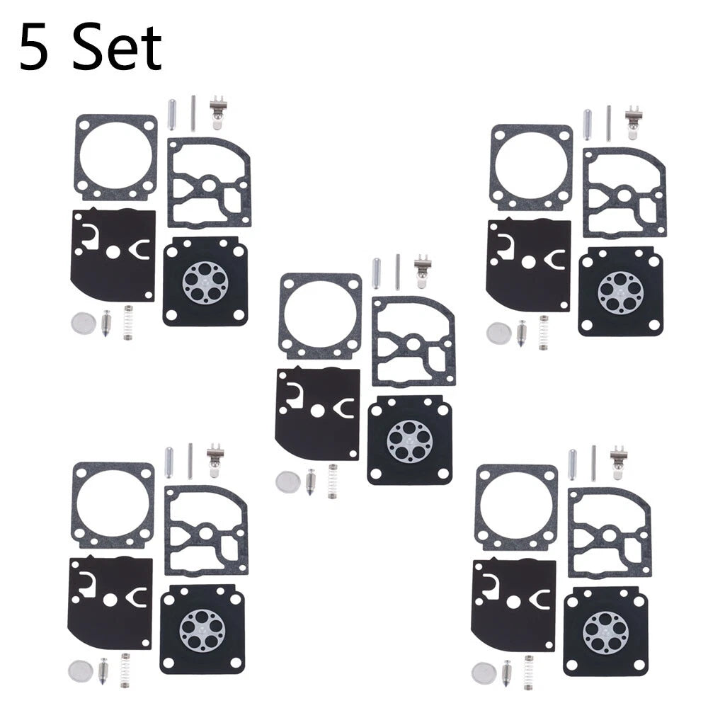 Set of 5 Carburetor Diaphragm Kit for ZAMA RB-129 C1M-W26A C1M-W26B C1M-W26C
