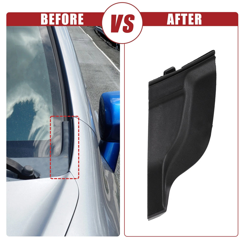 Front Left Windshield Wiper Cowl Cover Extension Trim for Toyota Prius (2010–2015)