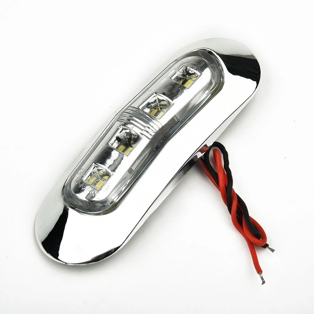 Pack of 4 LED Courtesy Lights for Marine Boat (12V 24V)