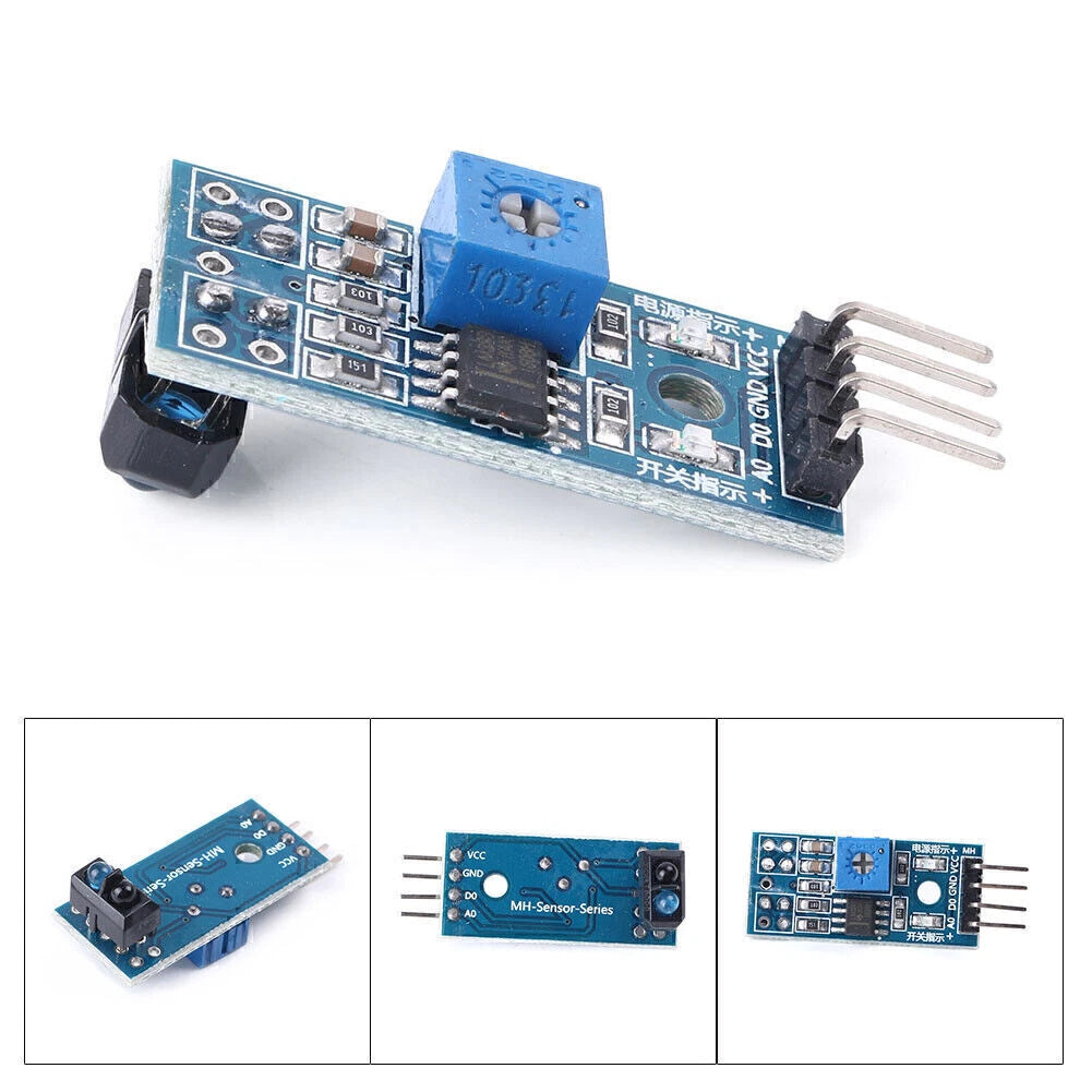 Infrared Reflective Photoelectric Switch Sensor Board Kit for