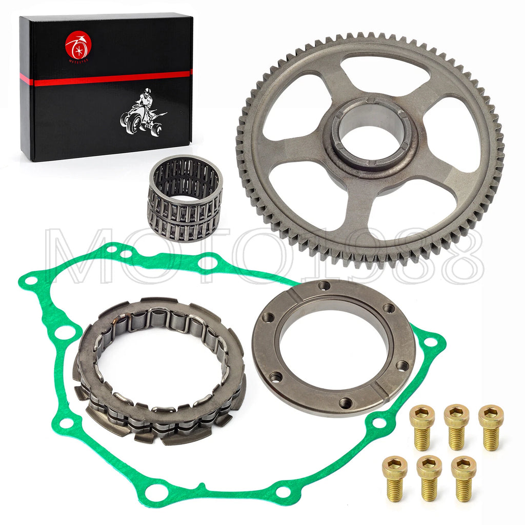 Starter Clutch One Way Bearing Gear Idler & Gasket for Honda TRX400EX (1999–2008)