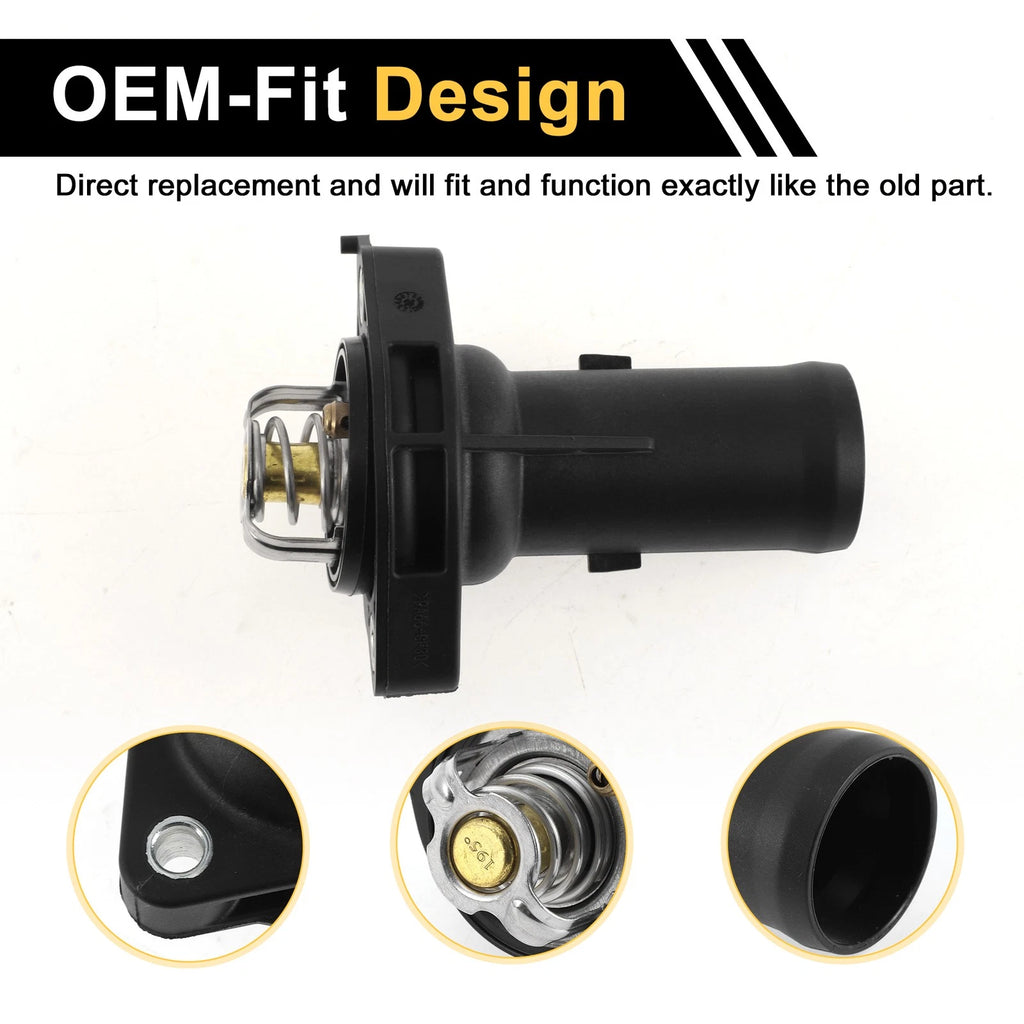 Engine Coolant Thermostat Housing Assembly for Chrysler Sebring (2007–2010)