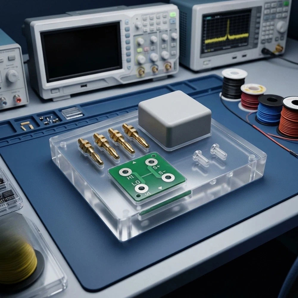 4-Wire Short Socket for Digital Multimeter Calibration
