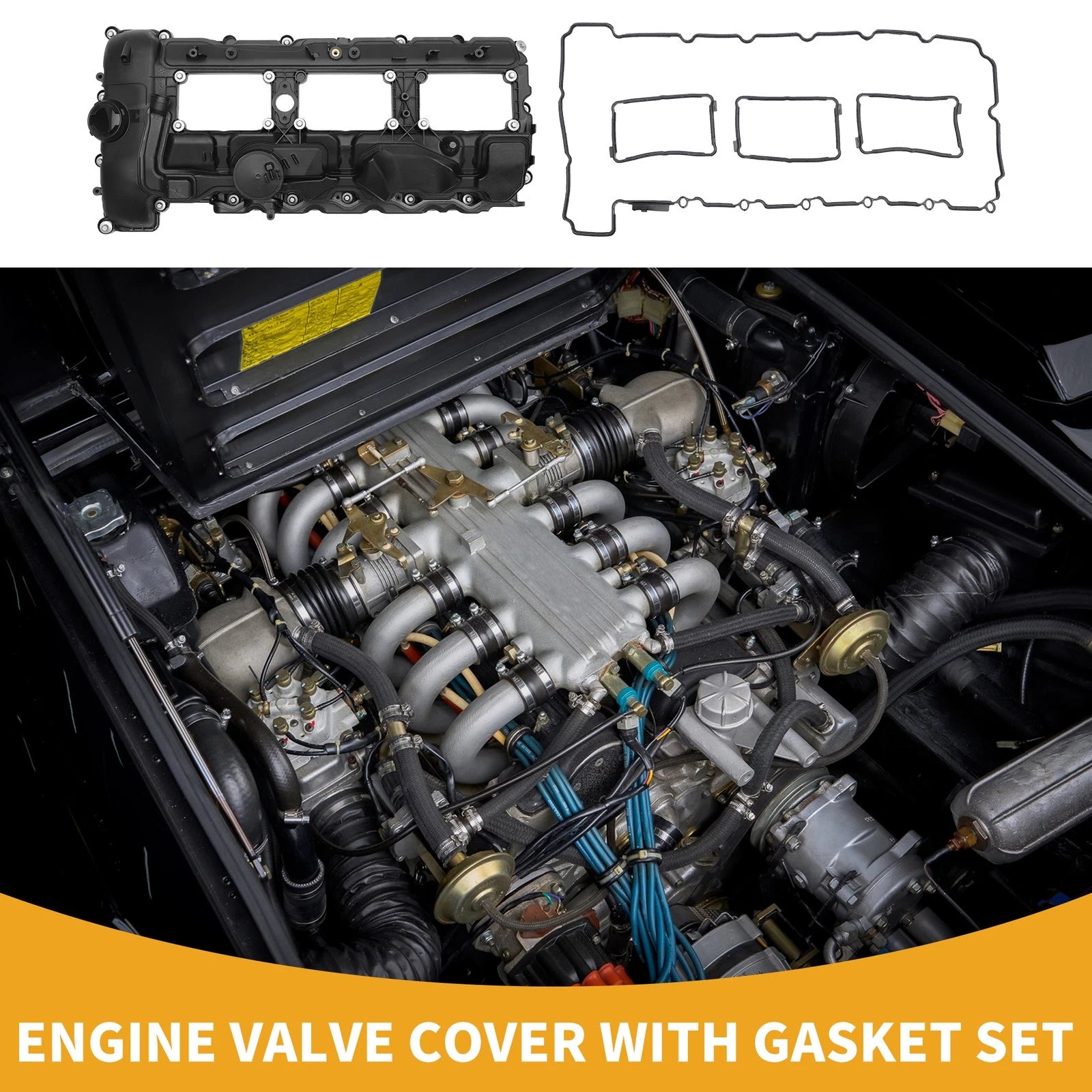 Engine Valve Cover Gasket Set for BMW M2 3.0L (2019–2021)