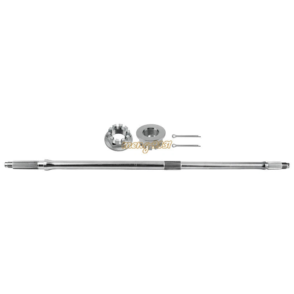 Rear Axle Shaft w/ Nuts for Honda Rancher 420 TRX420TE (2014–2024)