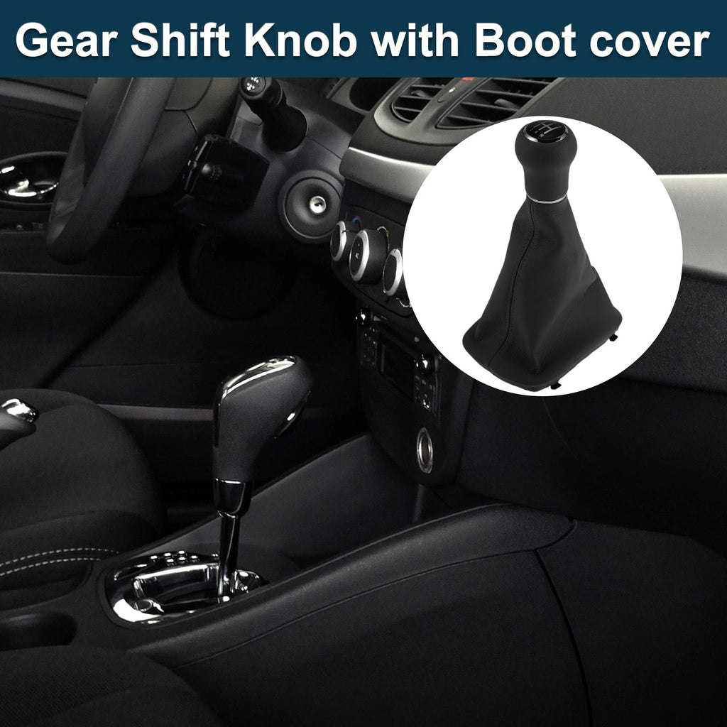 5 Speed Gear Shift Knob with Cover Replacement for Audi A4 (1997–2000)
